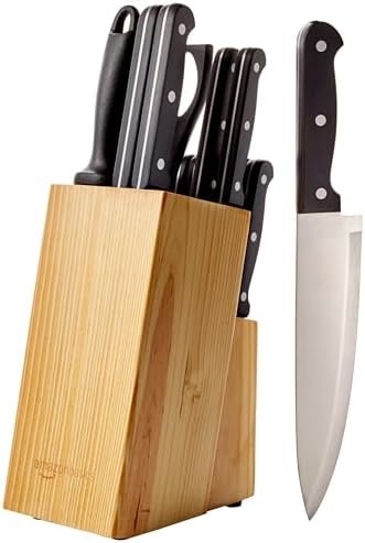 14-Piece Stainless Steel Kitchen Knife Set